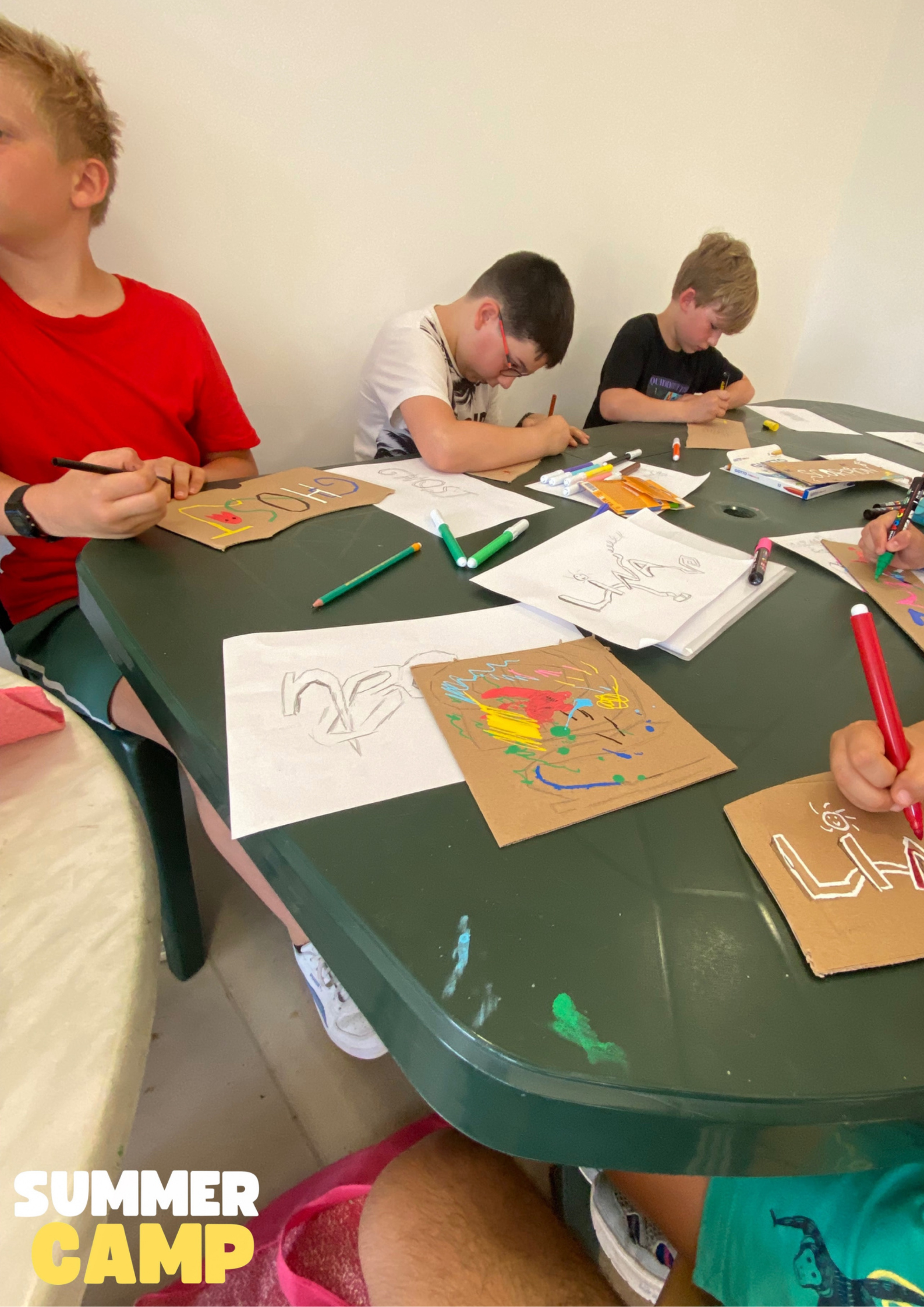 Atelier dessin et créativité Summer Camp
