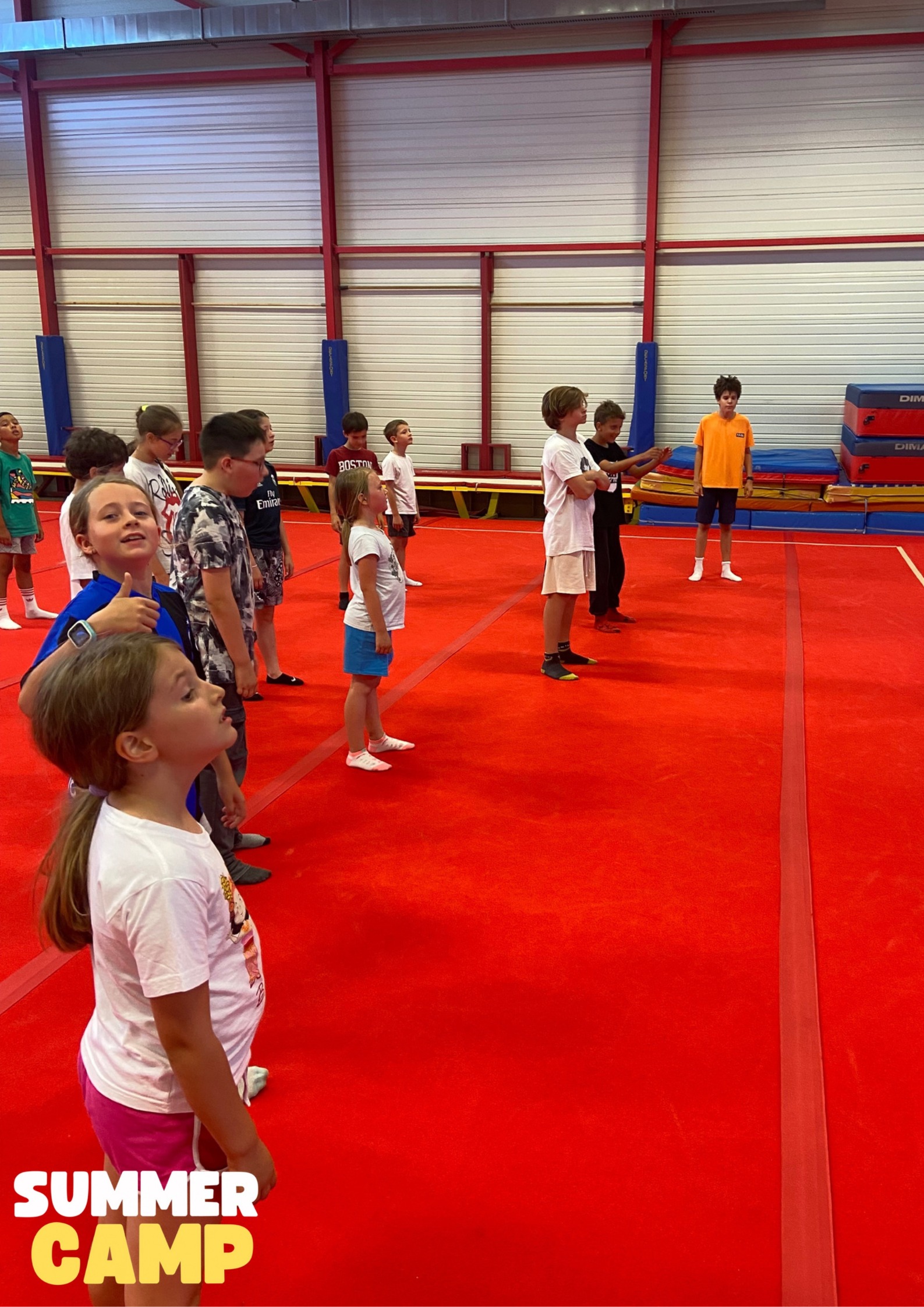 Atelier Breakdance sur tapis de gym