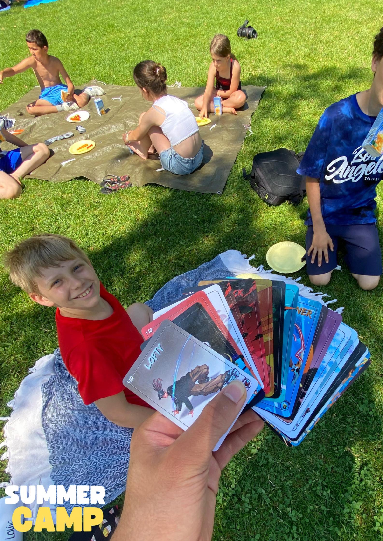 Détente en extérieur au lac Summer Camp